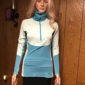 Patagonia Capilene 4 Pro Zip Neck Pullover Arctic Mint XS -